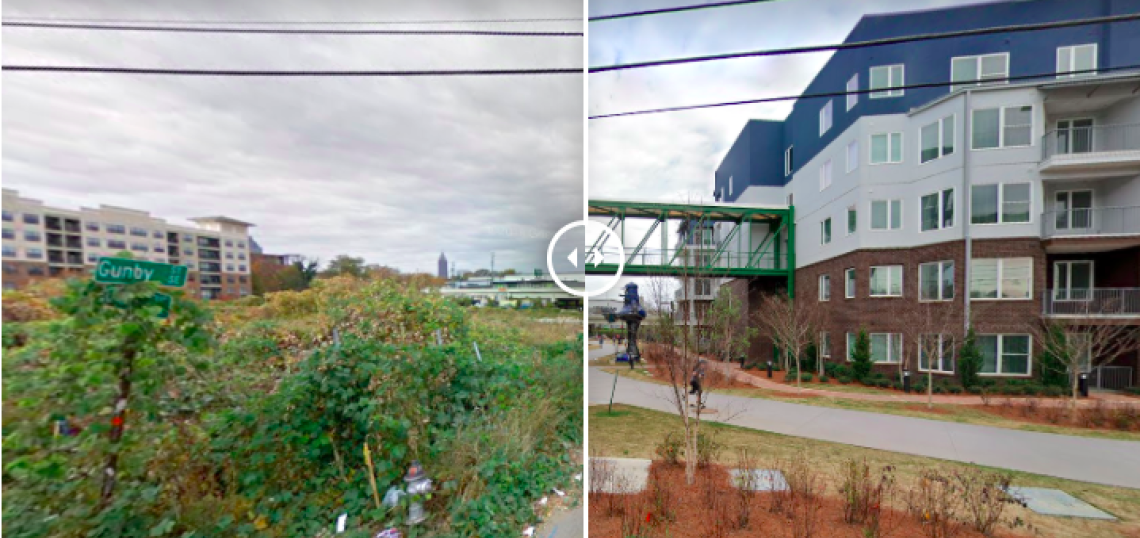 Before/after A decade of changes in Atlanta's Old Fourth Ward